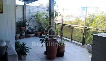 Cobertura à venda com 189,00m² e 3 quartos em Recreio dos Bandeirantes, Rio de Janeiro - rj