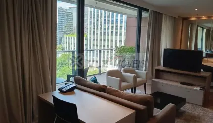 Apartamento com 1 quarto para alugar na Rua Elvira Ferraz, 250, Vila Olímpia, São Paulo, 65 m2 por R$ 9.400