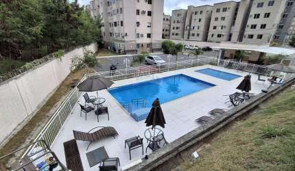 Apartamento com 2 Quartos à venda, com piscina e elevador,43M2, em Curicica, Rio de Janeiro