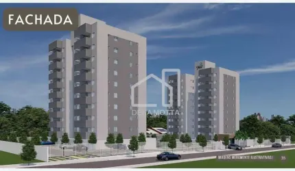 Apartamento com 2 dormitórios à venda, 40 m² por R$ 219.290,00 - Jardins Monsuor - Uberlândia/MG