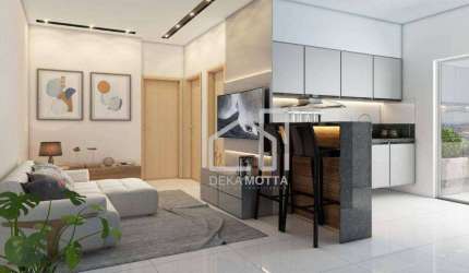 Apartamento com 2 dormitórios à venda, 47 m² por R$ 309.285,00 - Santa Mônica - Uberlândia/MG