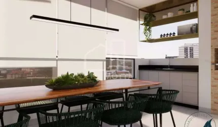 Apartamento com 3 dormitórios à venda, 117 m² por R$ 795.000,00 - Jardim Botânico - Parque Residencial Camaru - Uberlândia/MG