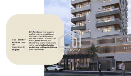 Loft com 1 dormitório à venda, 40 m² por R$ 263.976 - Santa Mônica - Uberlândia/MG