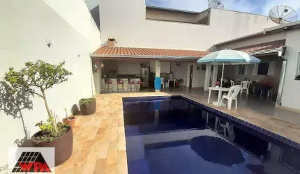 Casa para aluguel, 3 quartos, 1 suíte, 3 vagas, Parque Residencial Jaguari - Americana/SP
