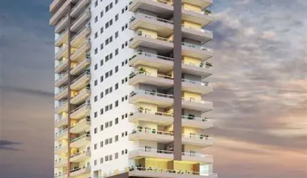 Excelente apartamento em prédio frente ao mar.