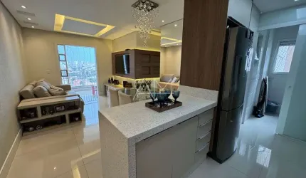 APARTAMENTO 80M, 2 QUARTOS, SUÍTE, CLOSET E 2 VAGAS CENTRO SBC