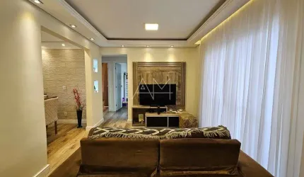 APARTAMENTO 64M, 2 QUARTOS, SUÍTE E 1 VAGA