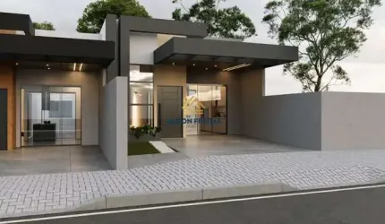 Casa alto padrão com 3 quartos próximo ao centro de Ibiporã