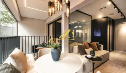 Apartamento 1 dormitório. V3RSO JARDINS TAILORED BY EMILIANO, no Jardins em São Paulo. 34,37m2. Luxo e sofisticação! Ótimo para investir ou morar!