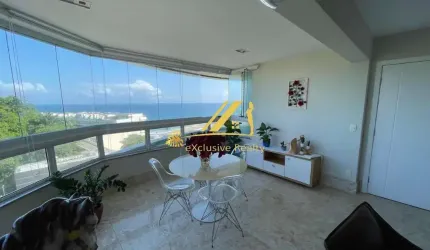 Apartamento 4 suítes vista Mar, Mansão Luchino Visconti. Apenas 1 por andar. Morro do Gato. Vista mar. 3 vagas de garagem. Suíte Master com closet e h