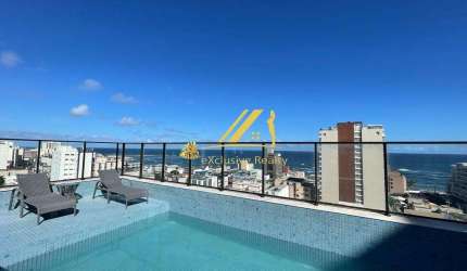 House Pituba, studio 24,50 m2  nascente, a 650m da Praia. Localizado na Rua Amazonas, Rooftop com piscina vista mar, academia! Infra total!