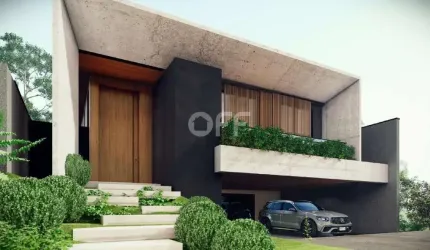 Casa em condomínio fechado com 4 quartos à venda na Estrada Municipal Adelina Segantini Cerqueira Leite, s/n, Loteamento Alphaville Campinas, Campinas, 335 m2 por R$ 4.020.000