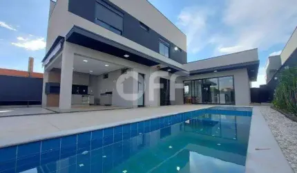 Casa em condomínio fechado com 3 quartos à venda na Rua Sebastião Cardoso, 548, Parque Brasil 500, Paulínia, 210 m2 por R$ 1.700.000