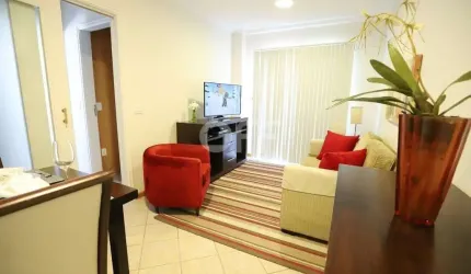 Apartamento com 1 quarto para alugar na Rua Boaventura do Amaral, 1060, Cambuí, Campinas, 45 m2 por R$ 4.590