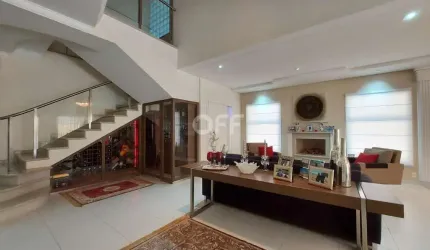Casa em condomínio fechado com 4 quartos à venda na Rua Olympio Pattaro, 220, Loteamento Residencial Barão do Café, Campinas, 457 m2 por R$ 2.500.000