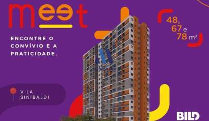 MEET - APARTAMENTO 1 DORM ZONA SUL