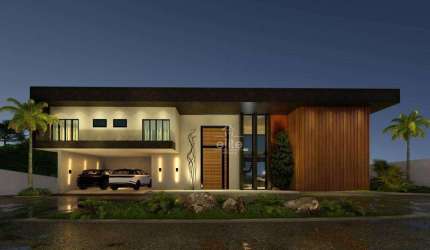 Casa com 4 dormitórios à venda, 620 m² por R$ 3.790.000,00 - Condomínio Residencial Shamballa III - Atibaia/SP