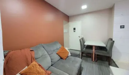 Apartamento 2 dormitórios , 61m² , com varanda, 1 vaga ,  em Poá