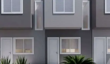 Casa sobrado em condomínio a venda, com quintal, 56m² - Mogi das Cruzes