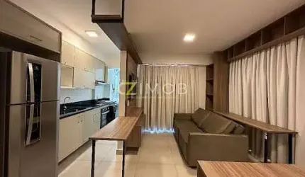 Apartamento Mobiliado com 1 dormitório, 44 m² - venda por R$ 450.000,00 ou aluguel por R$ 3.395,00/