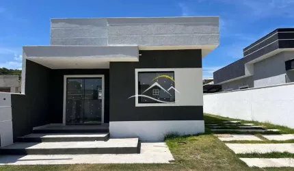 Casa com 2 dormitórios à venda, 66 m² por R$ 370.000,00 - Pindobas - Maricá/RJ