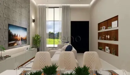 Casa à venda em Paulínia, Jardim Ypê, com 3 suítes, com 188 m², La Dolce Vita - Paulinia
