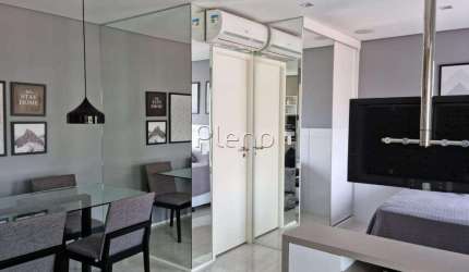 Apartamento à venda em Campinas, Vila Lídia, com 1 quarto, com 41 m², Setin Midtown Home