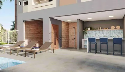 Apartamento á venda com 3 quartos na  Chácara da Barra, Campinas