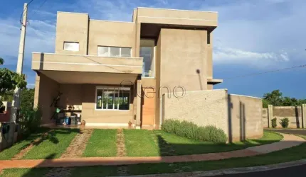 Sobrado à venda com 3 suítes no condomínio Terras da Estância em Paulínia