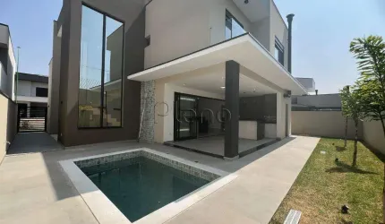 Sobrado à venda com 3 suítes no Residencial Mont'alcino, em Valinhos