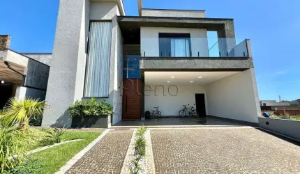 Casa à venda com 3 suítes no Residencial Royal Garden, em Paulínia.