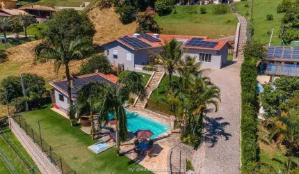 Casa à venda com 4 suítes no Residencial Vale da Santa Fé, Vinhedo.