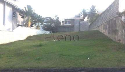 Terreno à venda com 409 m² no Condomínio Residencial Millenium, Valinhos.