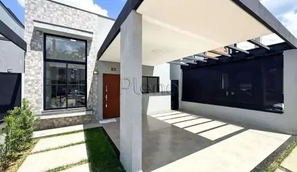 Casa à venda em Indaiatuba, Jardim Park Real, com 3 quartos, com 105 m², Condomínio Jardim Park Real