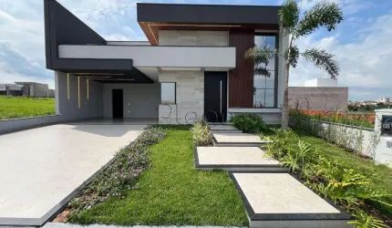 Casa à venda em Indaiatuba, Residencial Monte Verde, com 3 suítes, com 200 m²