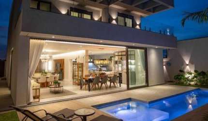 Sobrado à venda e para alugar em Campinas, Loteamento Residencial Arborais, com 3 suítes, com 309 m²