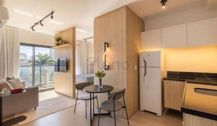 Apartamento para alugar em Campinas, Cambuí, com 1 suíte, com 39 m², MM536