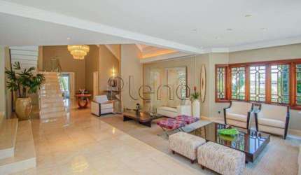 Casa à venda em Valinhos, Sítio Recreio dos Cafezais, com 4 suítes, com 650 m²