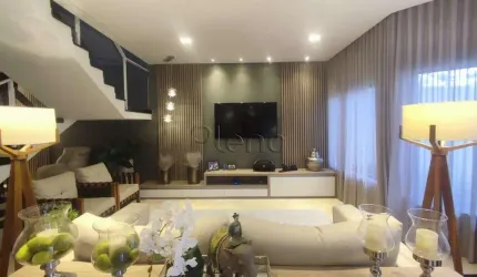 Sobrado à venda em Valinhos, Loteamento Residencial Nova Itália, com 4 suítes, com 430 m²