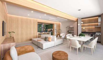 Apartamento à venda em Valinhos, Jardim Paiquerê, com 3 suítes, com 128 m², The Gardens Paiquerê