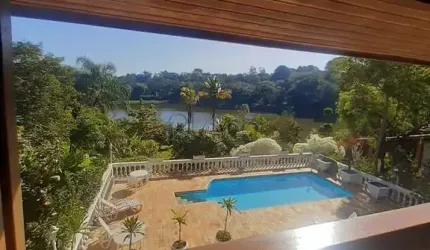 Casa à venda em Vinhedo, Caixa D´Água, com 5 quartos, com 360 m², Residencial Vale da Santa Fé