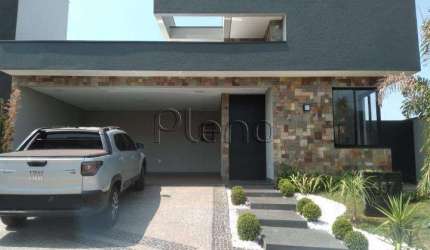 Casa à venda em Paulínia, Parque Brasil 500, com 3 suítes, com 195 m², Santorini Residencial Club