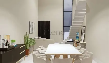Sobrado à venda em Valinhos, Jardim América II, com 3 suítes, com 232 m²