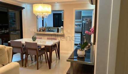 Apartamento para alugar em Campinas, Parque das Flores, com 3 suítes, com 120 m², Edifício Volare