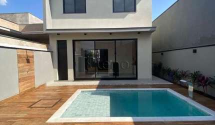 Sobrado à venda em Paulínia, São Bento, com 3 suítes, com 174 m²