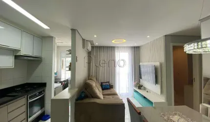 Apartamento à venda em Campinas, Jardim do Lago, com 2 quartos, com 50 m², Torres da Espanha