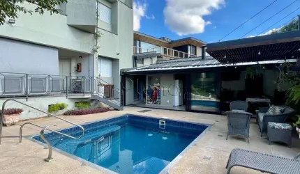 Sobrado à venda em Campinas, Jardim Atibaia (Sousas), com 4 quartos, com 404 m², Jardim Botânico