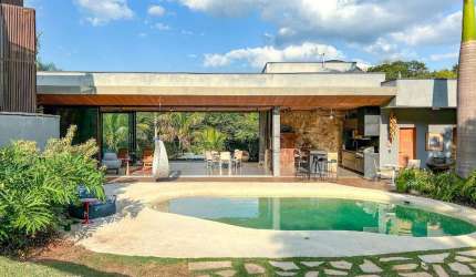 Sobrado à venda e para alugar em Campinas, Chácara Bela Vista, com 5 suítes, com 446.1 m²