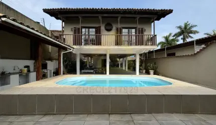 Casa na Praia para Venda em Guarujá, Jardim Virgínia, 4 dormitórios, 1 suíte, 3 banheiros, 6 vagas