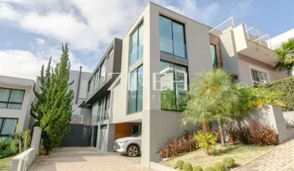 Casa em condomínio fechado com 3 quartos à venda na Rua Doutor Lubumir Viergbiski, 220, Campo Comprido, Curitiba por R$ 3.300.000